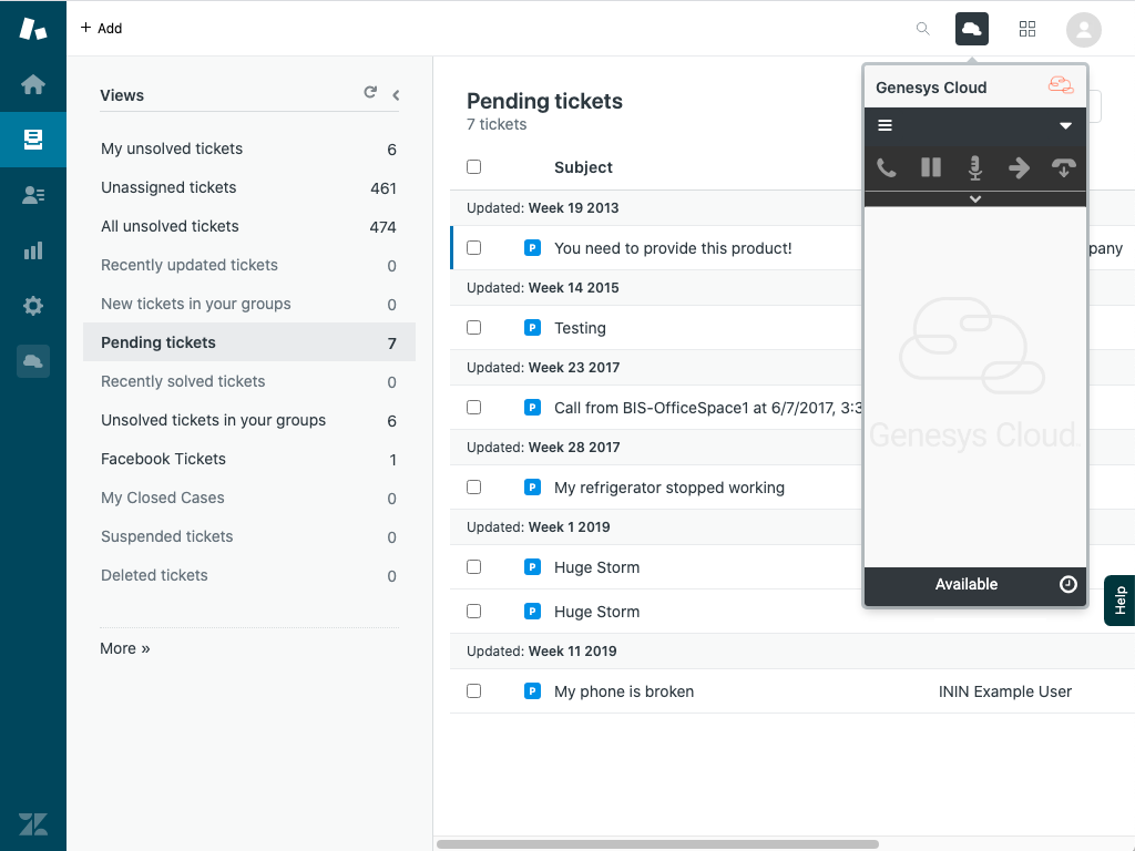 Genesys Cloud screenshot 1